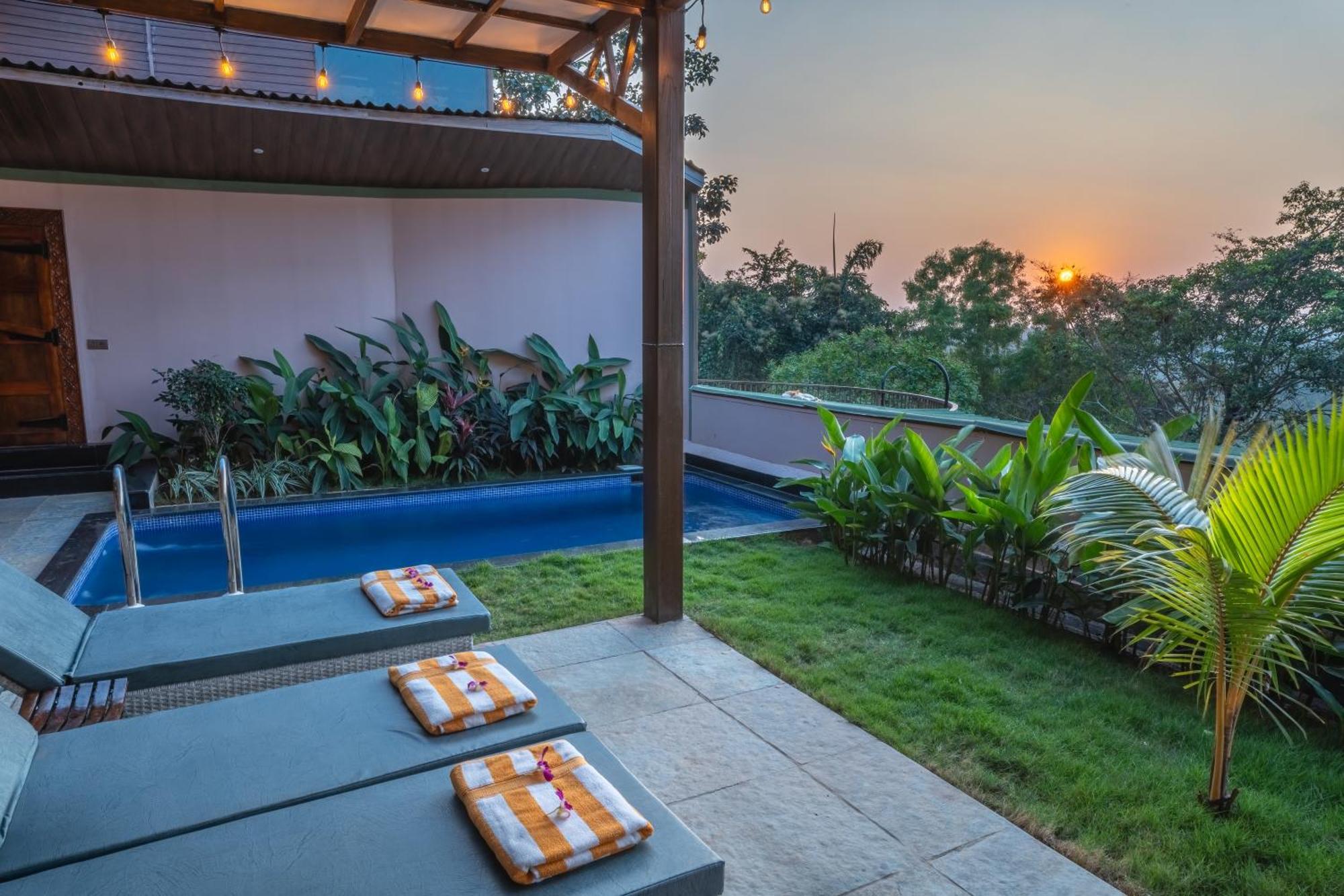 Villa Simroseate à Agonda Extérieur photo