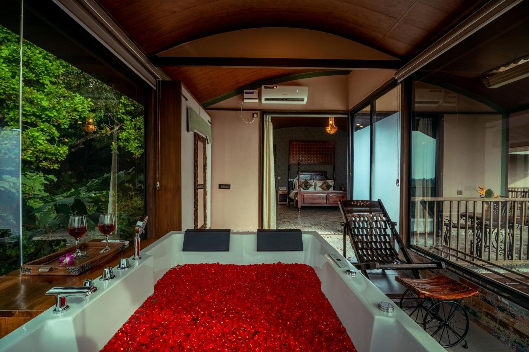Villa Simroseate à Agonda Extérieur photo